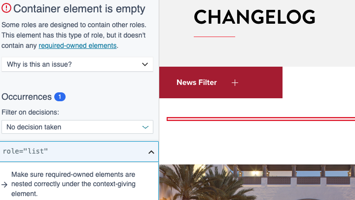 Siteimprove indicating that this changelog has an error: Container element is empty