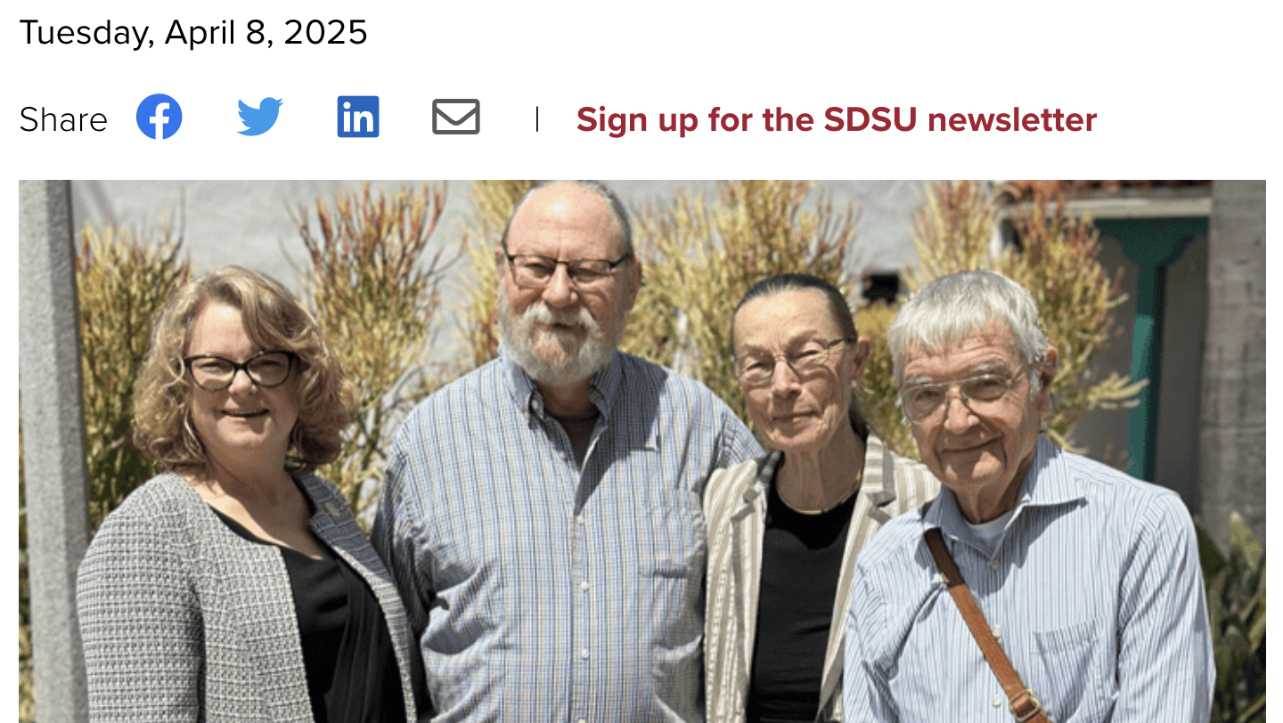 article byline with link to Sign up for the SDSU newsletter